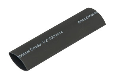 Ancor 1/2in x 48in Black Heat Shrink Tubing