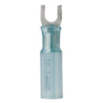 Ancor 16-14 #10 Spade Heat Shrink Blue 100 Pack
