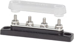 Blue Sea Common 100A MiniBus Four #10-32 Studs With Cover