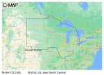 C-MAP Reveal Inland US Lakes North Central