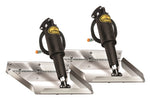 Lenco 12inx12in Edge Mount Trim Tab Kit 12v Electro Polished