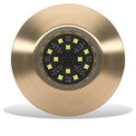 Lumishore ORA TIX404 Thru-Hull Mount Underwater White LED Bronze Housing 12/24vDC