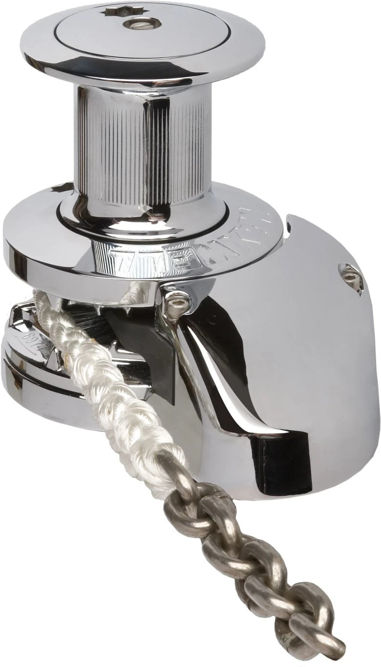Maxwell RC10-10 Vertical 12v Windlass with Capstan for 3/8in Chain & 5/8in Line