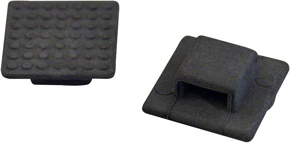 Weld Mount AT-3 Wire Tie Mount, Small Black 50 Pack AT-3-50B