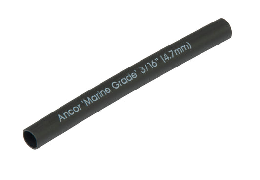 Ancor 3/16in x 48in Black Heat Shrink Tubing