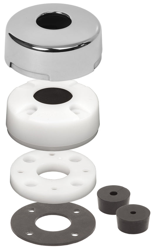 Blue Sea CableClam.625in Stainless Steel Cover Max Cable Dia 0.31