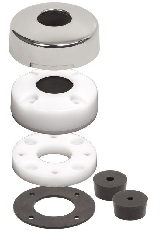 Blue Sea CableClam .83in Stainless Steel Cover Max Cable Dia 0.44