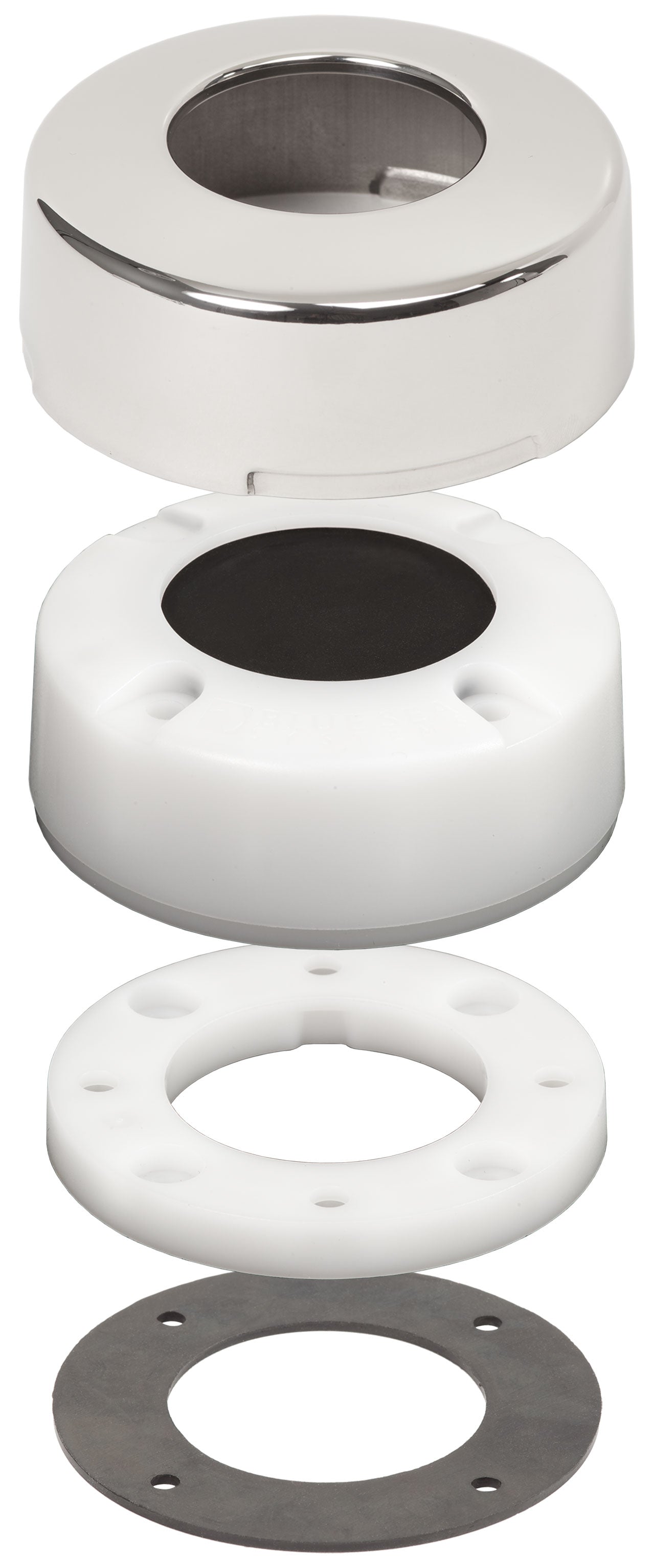 Blue Sea CableClam 1.4in Stainless Steel Cover Max Cable Dia 0.56