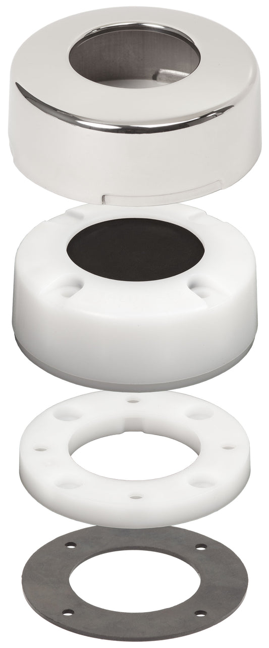 Blue Sea CableClam 1.4in Stainless Steel Cover Max Cable Dia 0.56