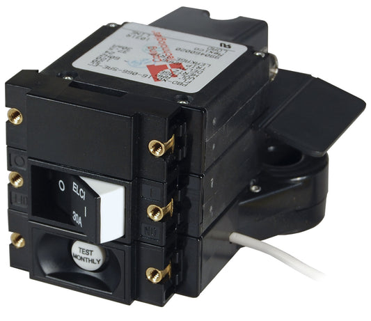 Blue Sea A-Series ELCI 30A 120v AC Double Pole Main Circuit Breaker