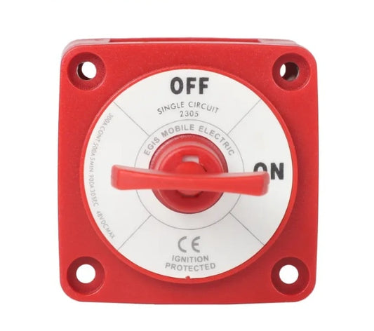 Egis Mobile Electronics EGIS 2305 m-Series 300A Battery Switch Off/On, Key Actuator
