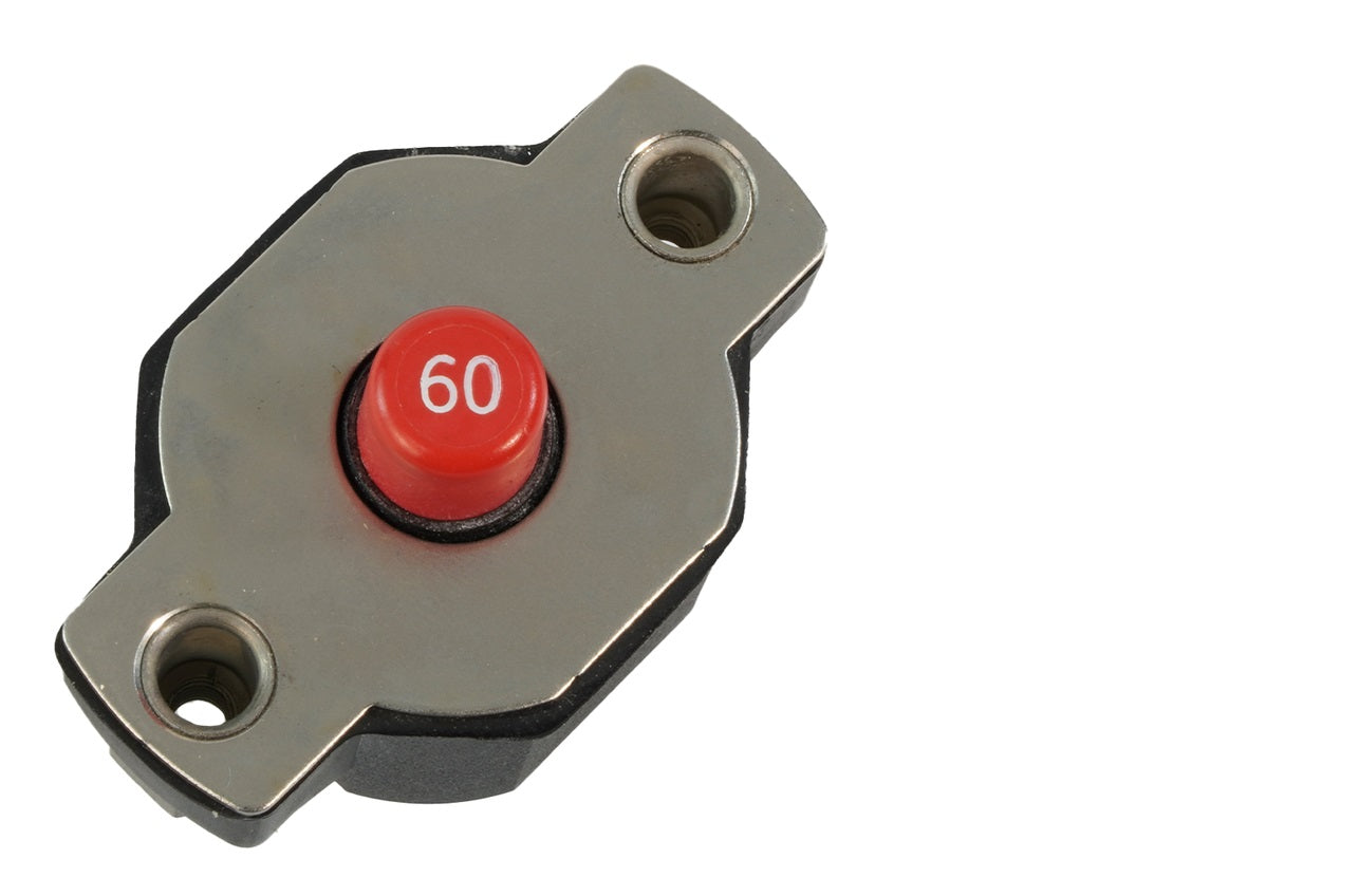 EGIS 60A Medium Duty Push Button Circuit Breaker
