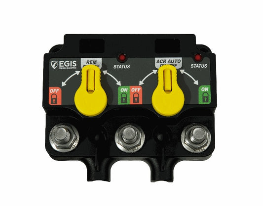 EGIS XD Dual Flex 2 Automatic Charging Relay with Knobs Tinned Wires