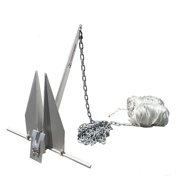 Fortress FX-7 4LB Anchor Anchoring System 250ft 3/8in Line, 15ft 1/4in G30