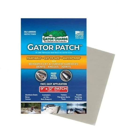 Gator Guard Gator Patch 9in x 12in UV Cured Fiberglass Reinforced Repair Patch
