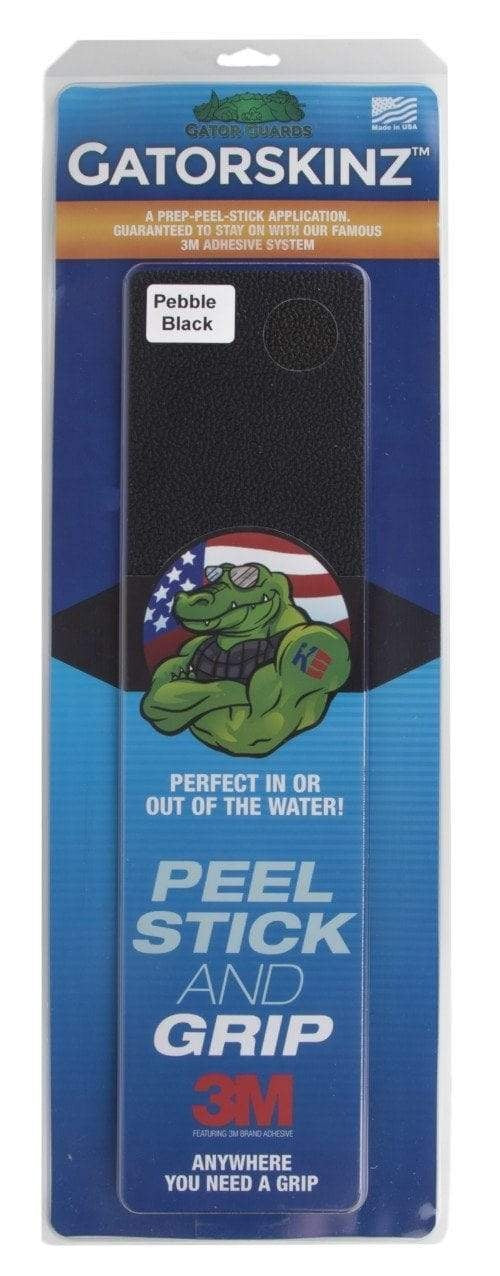 Gator Guard Gator Skinz Step Pad 4in x 16in Black Pebble