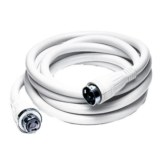 Hubbell HBL61CM42W 50A 250V 25ft White Shore Cord