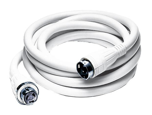 Hubbell HBL61CM52W 50A 250V 50ft White Shore Cord