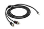 JL Audio 2-Channel 6ft Y-Cable 3.5mm Mini to 2 RCA Males