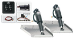 Lenco 12inx12in Edge Mount Trim tab Kit 12v with Standard Switch