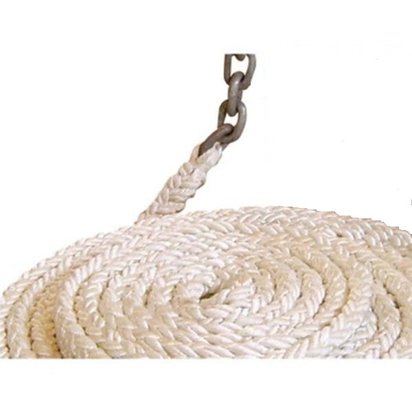 Lewmar 15ft 1/4in G4 Chain & 300ft 1/2in 8 Plait Line