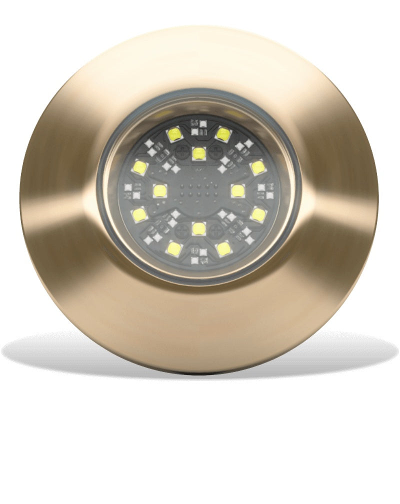 Lumishore SUPRA THX404 Thru-Hull Mount and Driver Blue/White LED