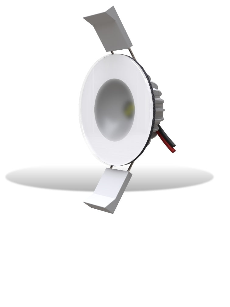 Lumishore Eclipse DL55 Downlight RGBW 12v White Bezel