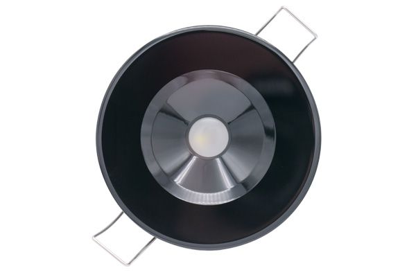 Lumitec Illusion Down Light Warm White Spectrum LED Black Reflector 10-30v