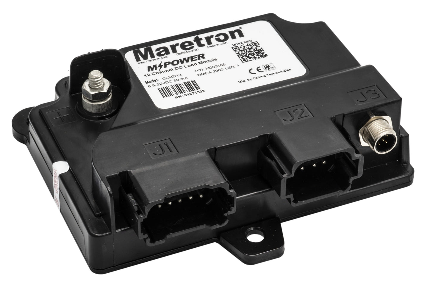 Maretron M-Power CLMD12 DC Load Module 12 Channel N2K without Connectors