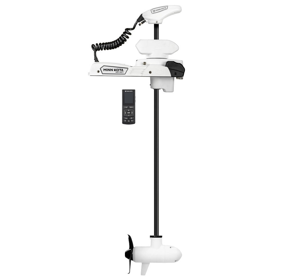 Minn Kota Riptide Instinct Quest 90/115 60in 24/36v Wireless Remote, White