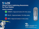 Talos SFD-1824P-MTB Standard Lightning Detector With 18x24 Sign