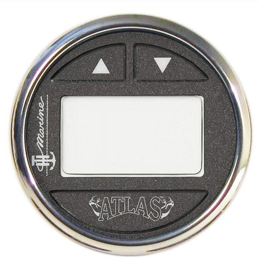 TH Marine Hydraulic Gauge Kit Fits Atlas 4 & 8in Jack PLates Stainless Steel Bezel