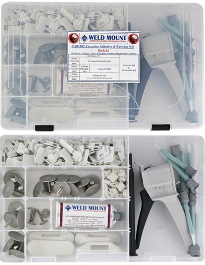 Weld Mount 1001003 Executive Adhesive and Fastener Kit 15052917